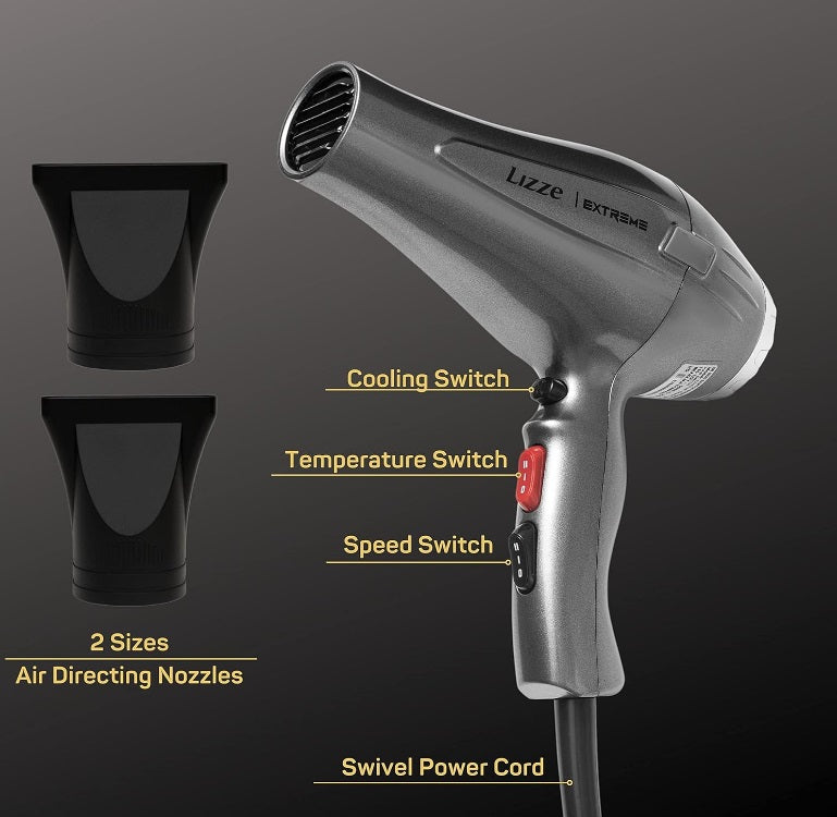 Sèche-cheveux professionnel | Sèche-cheveux Lizze | SHIRUKI Cosmetics